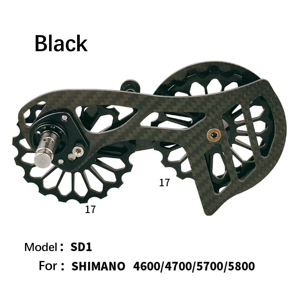Bicycle Ceramic Carbon Oversized Derailleur Pulley Wheel SD1 For Shimano 4600/4700/5700/5800 Bike Derailleur Big Pulley
Bicycle Ceramic Carbon Oversized Derailleur Pulley Wheel SD1 For Shimano 4600/4700/5700/5800 Bike Derailleur Big Pulley