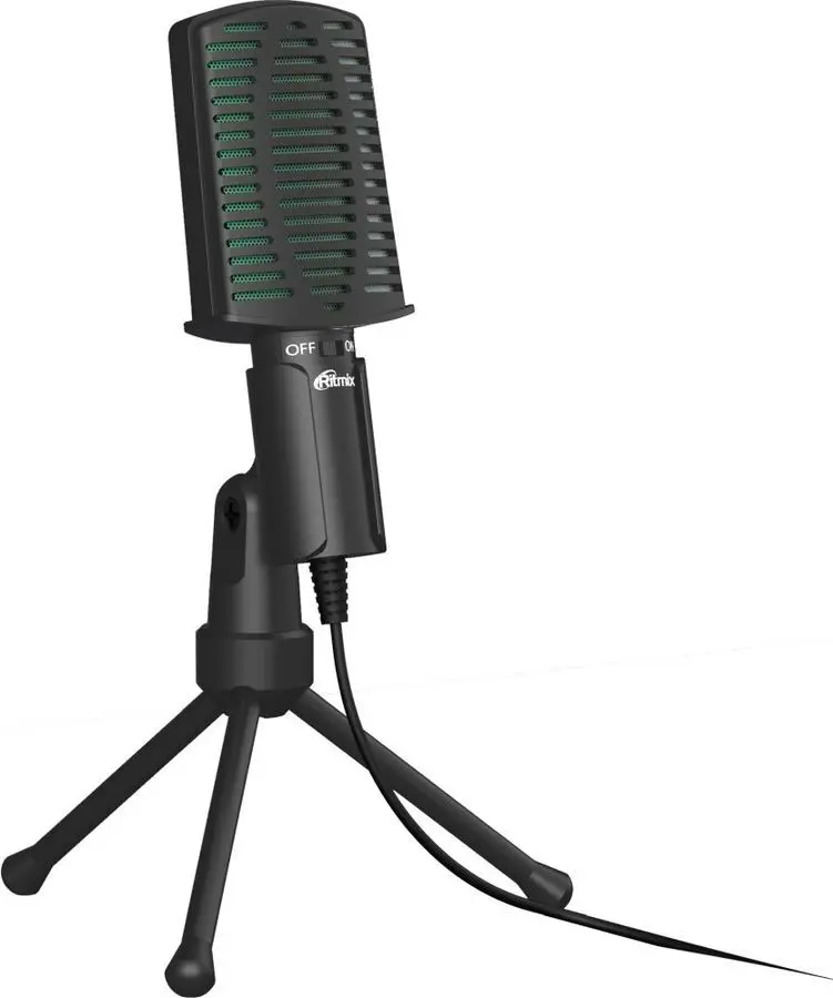 

Микрофон игровой (для стриминга) Ritmix RDM-126, черный