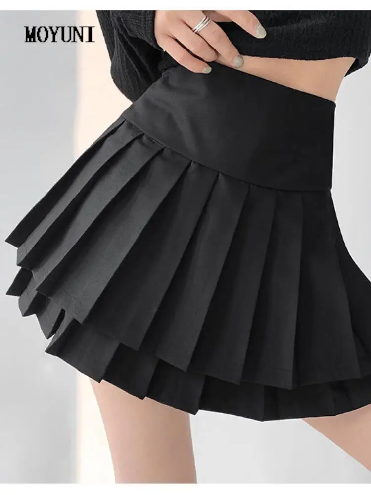 MOYUNI Kawaii Perppy Style Pleated Skirt Women Summer Sexy Double Mini Skirts A-line Solid Casual High Waist Korean Fashion Y2k
MOYUNI Kawaii Perppy Style Pleated Skirt Women Summer Sexy Double Mini Skirts A-line Solid Casual High Waist Korean Fashion Y2k
