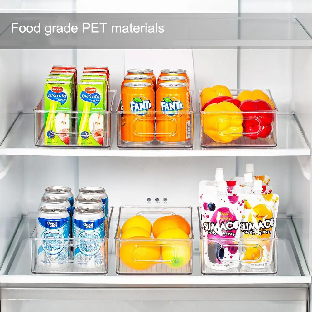 New Refrigerator Storage Box Stackable Refrigerator Food Storage Box With Handle Transparent Plastic Vegetable And Fruit Food St
New Refrigerator Storage Box Stackable Refrigerator Food Storage Box With Handle Transparent Plastic Vegetable And Fruit Food St