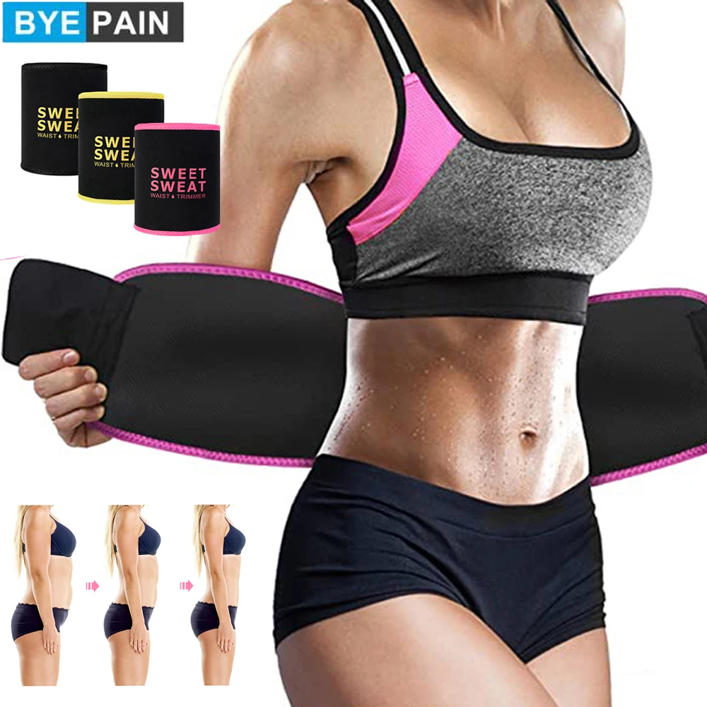 BYEPAIN Sweat Waist Trimmer belt Women Men Sauna Body Shapewear Corset Waist Trainer Slimming Fitness Belly Wrap Fat Burner
BYEPAIN Sweat Waist Trimmer belt Women Men Sauna Body Shapewear Corset Waist Trainer Slimming Fitness Belly Wrap Fat Burner