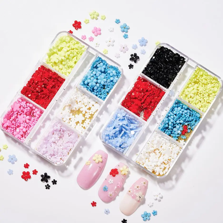 3D Acrylic Flower Nail Art Charms Rhinestones&Metal Stone Beads Gems 3D Nail Parts For Professional Manicure Decoration Supplies
3D Acrylic Flower Nail Art Charms Rhinestones&Metal Stone Beads Gems 3D Nail Parts For Professional Manicure Decoration Supplies