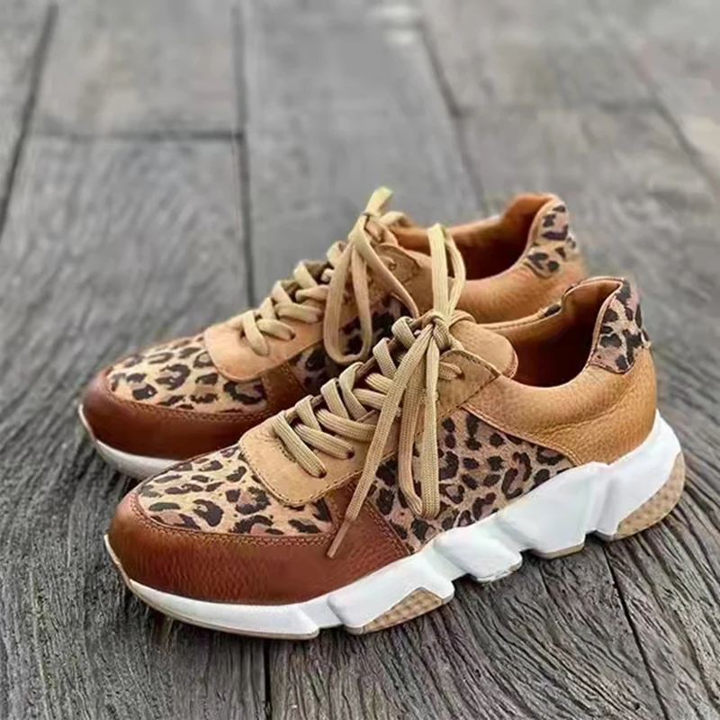 2023 Women Spring Autumn Sneakers Platform Low-Top Casual Shoes Fashion Color Matching Leopard Print College Style Sports Shoes
2023 Women Spring Autumn Sneakers Platform Low-Top Casual Shoes Fashion Color Matching Leopard Print College Style Sports Shoes