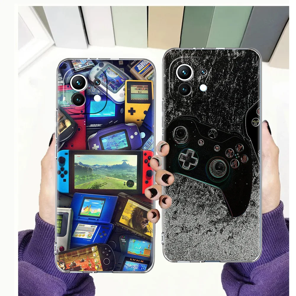Game Console Case for Xiaomi Poco F3 X3 X4 GT NFC M3 Mi 9T 11 Ultra 11X 11i Note 10T Pro Lite 5G Soft Transparent Cover Fundas
Game Console Case for Xiaomi Poco F3 X3 X4 GT NFC M3 Mi 9T 11 Ultra 11X 11i Note 10T Pro Lite 5G Soft Transparent Cover Fundas
