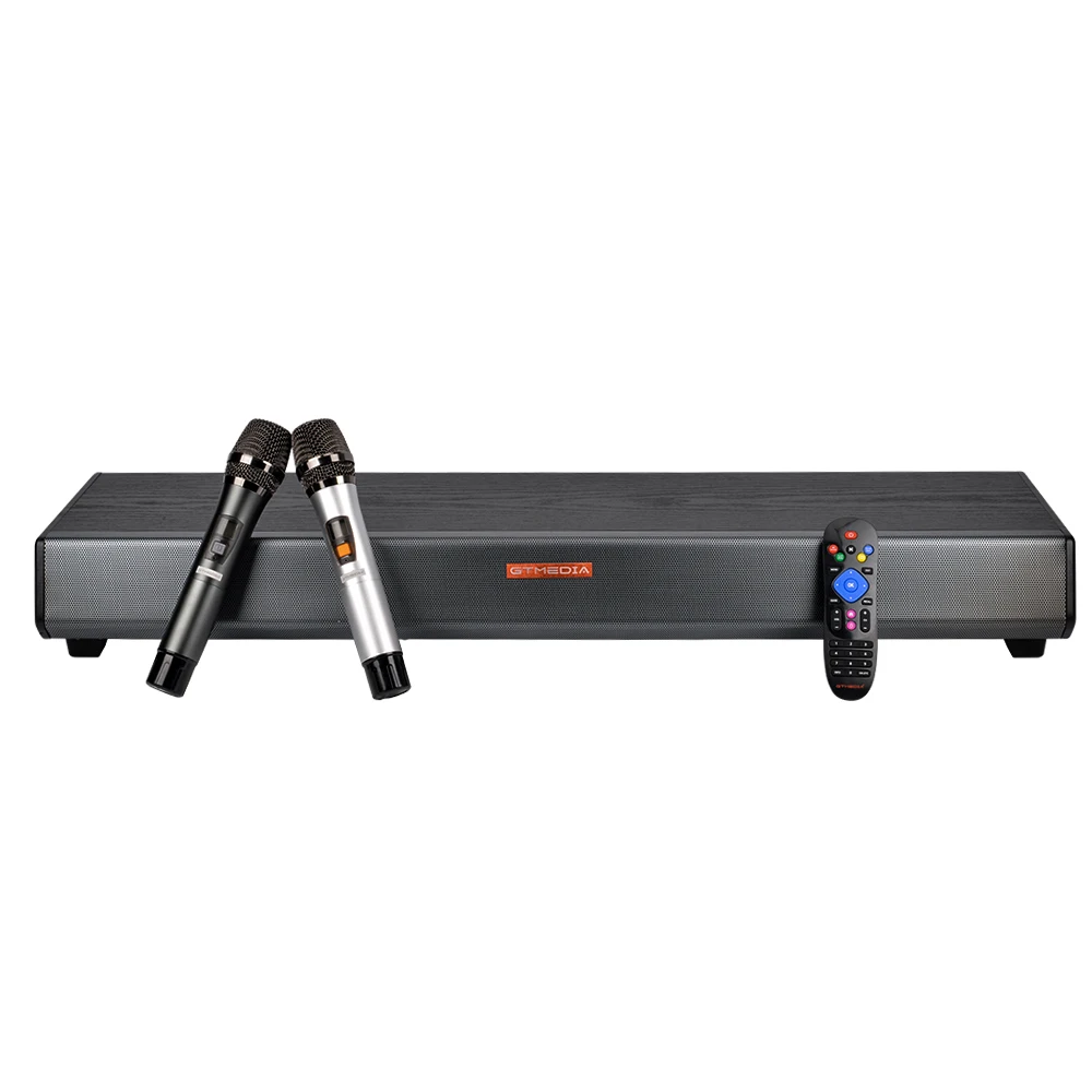 GTMEDIA A3 Audio TV Sound Bar Built in OTT Subwoofer Home Theater System with Karaoke
GTMEDIA A3 Audio TV Sound Bar Built in OTT Subwoofer Home Theater System with Karaoke