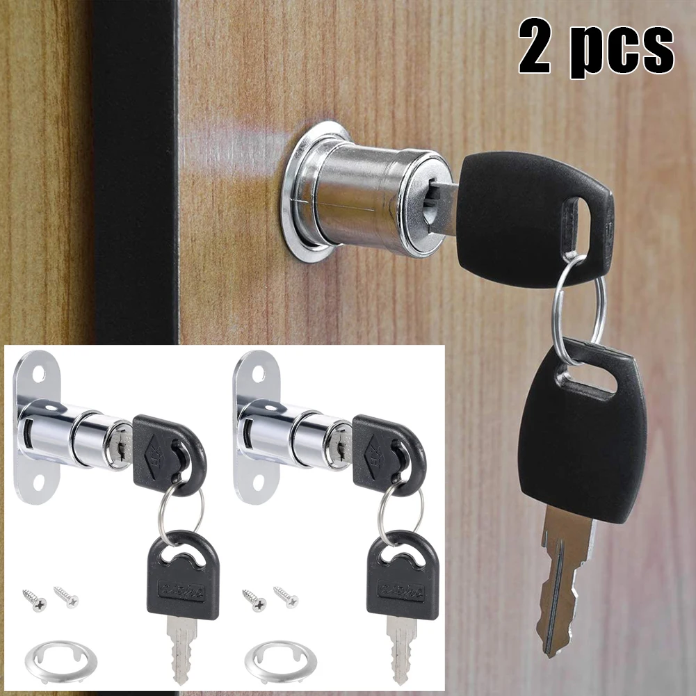 2 комплекта, цилиндрический замок для компьютерного стола и шкафа, цилиндр из цинкового сплава, одинаковый универсальный ключ, открывающийся замок для раздвижной стеклянной двери
2 комплекта, цилиндрический замок для компьютерного стола и шкафа, цилиндр из цинкового сплава, одинаковый универсальный ключ, открывающийся замок для раздвижной стеклянной двери
