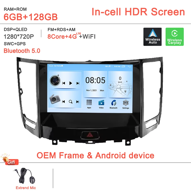 2K Incell экран Android 14 для INFINITI FX35 FX37 2013 + высокопроизводительный CPU экран мультимедийный плеер GPS навигация 5G wifi
2K Incell экран Android 14 для INFINITI FX35 FX37 2013 + высокопроизводительный CPU экран мультимедийный плеер GPS навигация 5G wifi