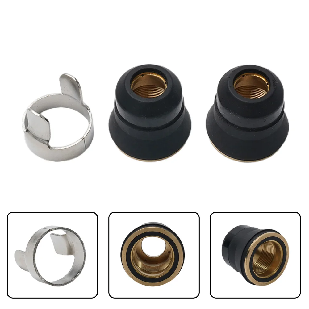 3pcs S45 Plasma Shield Cup Stand Off For PT60 PT-60 IPT-60 IPT60 Cutter Torch WS OEMed Plasma Cutting Consumables
3pcs S45 Plasma Shield Cup Stand Off For PT60 PT-60 IPT-60 IPT60 Cutter Torch WS OEMed Plasma Cutting Consumables
