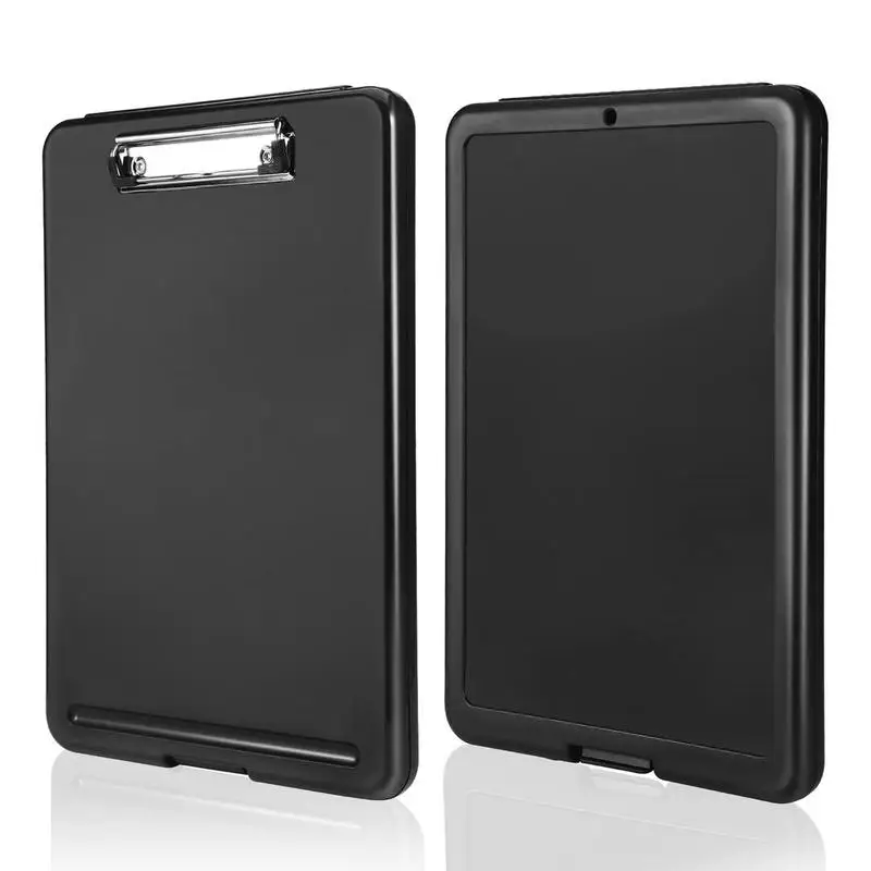 Clipboard With Storage Multifunctional A4 Clip Board With Pen Holder Office School Supplies Black Clipboard Folio For Students
Clipboard With Storage Multifunctional A4 Clip Board With Pen Holder Office School Supplies Black Clipboard Folio For Students