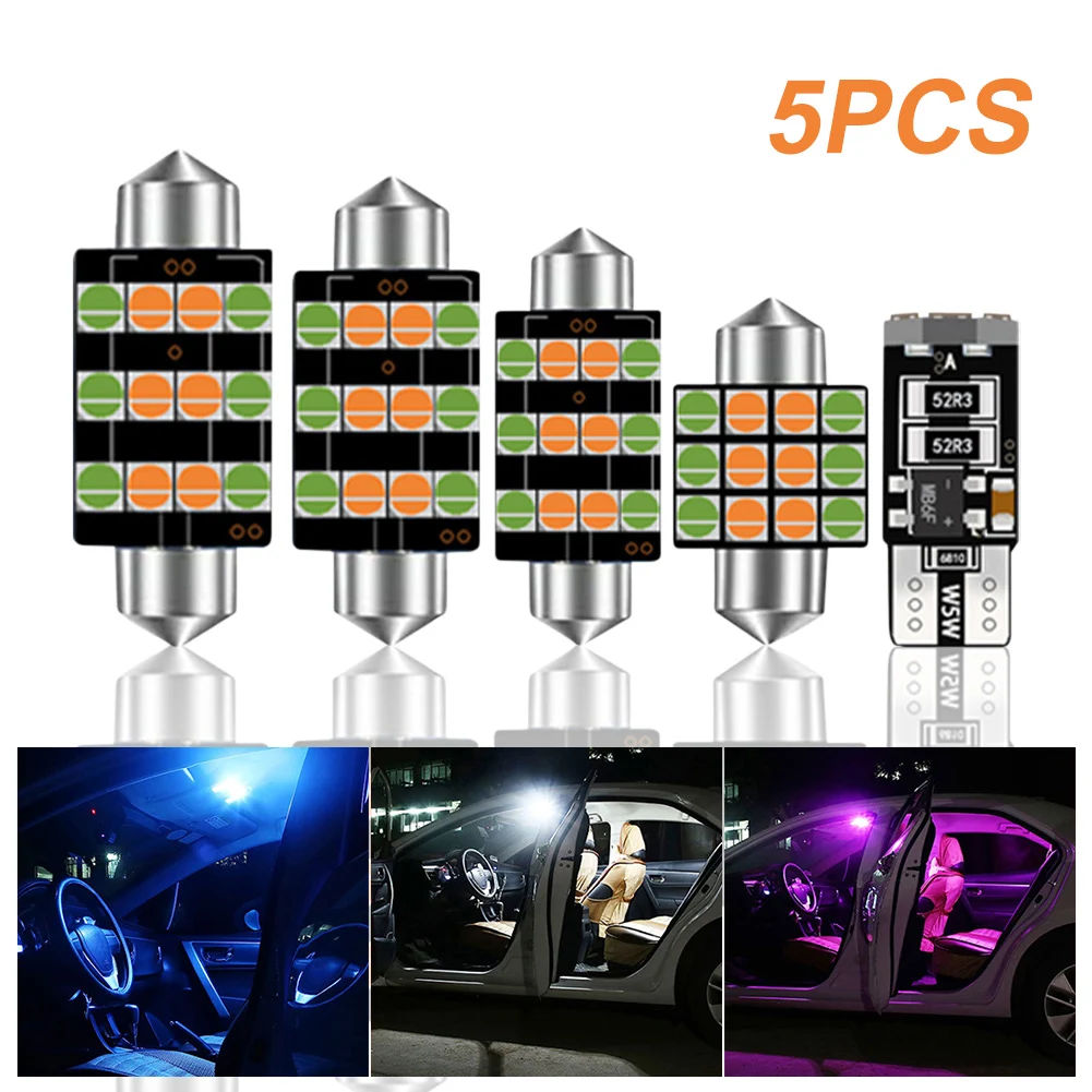 3 Colors Car LED Interior Light Bulb Festoon 31mm 36mm 39mm 41mm High Brightness Car Reading Lamp Dome Light Car Accessories
3 Colors Car LED Interior Light Bulb Festoon 31mm 36mm 39mm 41mm High Brightness Car Reading Lamp Dome Light Car Accessories