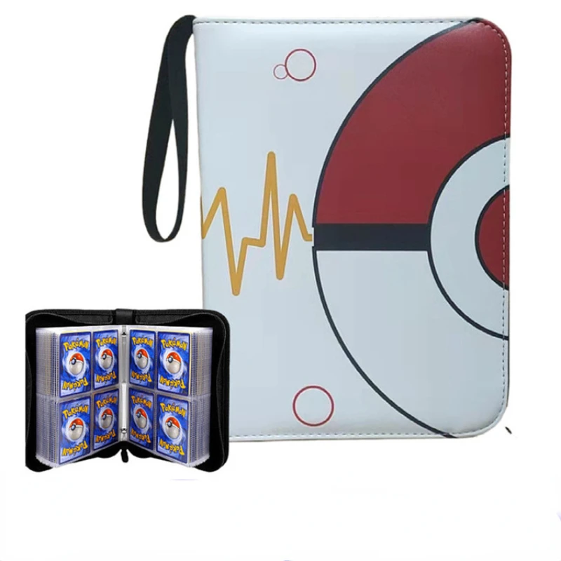 400Pcs Card Pokemon Album 4 Pocket Zipper Binder Folder Pokemon Battle Card Pack Kids Birthday Gift Christmas Gift Without Cards
400Pcs Card Pokemon Album 4 Pocket Zipper Binder Folder Pokemon Battle Card Pack Kids Birthday Gift Christmas Gift Without Cards