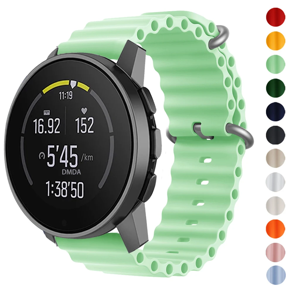 20 22mm Silicone Ocean Strap For SUUNTO 9 PEAK Replacement Wrist Band For SUUNTO 5 PEAK / SUUNTO3 Smart Watch Bracelet Watchband
20 22mm Silicone Ocean Strap For SUUNTO 9 PEAK Replacement Wrist Band For SUUNTO 5 PEAK / SUUNTO3 Smart Watch Bracelet Watchband