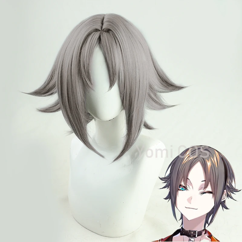 VTuber Hololive Mystasilver Grey Wig Cosplay Wig Short Heat Resistant Cosplay Halloween Costume Wig
VTuber Hololive Mystasilver Grey Wig Cosplay Wig Short Heat Resistant Cosplay Halloween Costume Wig