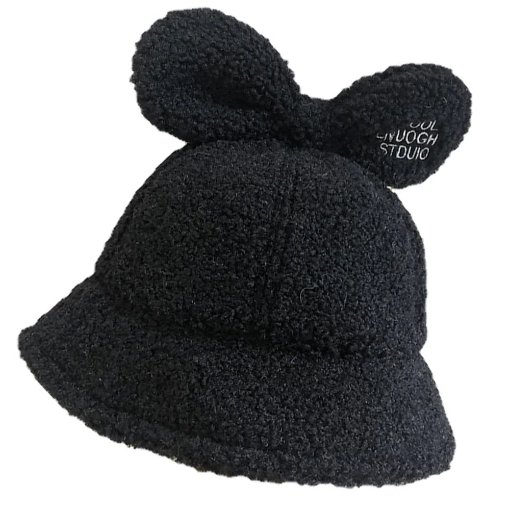 Plush Pot Hat Warm Cap Fisherman Bunny Ears Hats Fashion Woman Broadside Wool
Plush Pot Hat Warm Cap Fisherman Bunny Ears Hats Fashion Woman Broadside Wool