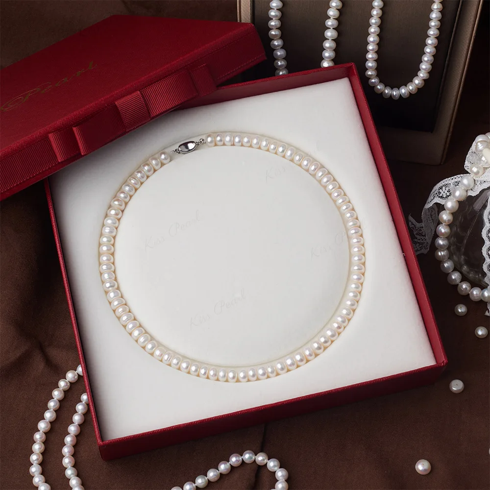 Natural freshwater pearl necklace Strong light pearl clavicle chain Mother's Day light luxury high-end temperament jewelry SP442
Natural freshwater pearl necklace Strong light pearl clavicle chain Mother's Day light luxury high-end temperament jewelry SP442