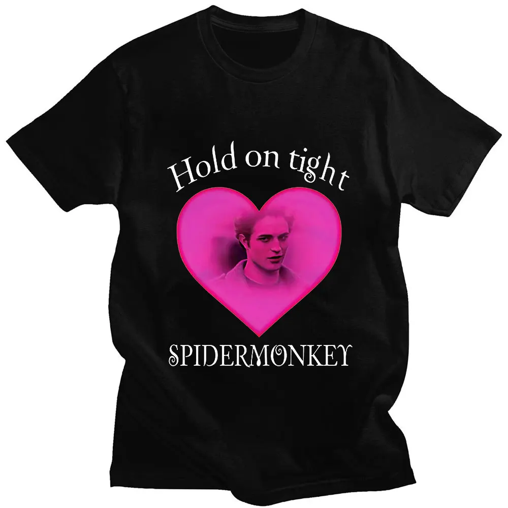 Edward Cullen Hold on Tight Twilight Saga Robert Pattinson Black Men Women T-shirt Summer Cotton Hot Sale Fashion Couple T Shirt
Edward Cullen Hold on Tight Twilight Saga Robert Pattinson Black Men Women T-shirt Summer Cotton Hot Sale Fashion Couple T Shirt