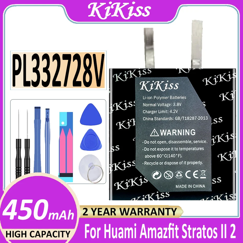 Сменный аккумулятор KiKiss 500 мАч PL332728V для смарт-часов Huami AMAZFIT Stratos II 2, аккумулятор для спортивных часов + код отслеживания
Сменный аккумулятор KiKiss 500 мАч PL332728V для смарт-часов Huami AMAZFIT Stratos II 2, аккумулятор для спортивных часов + код отслеживания