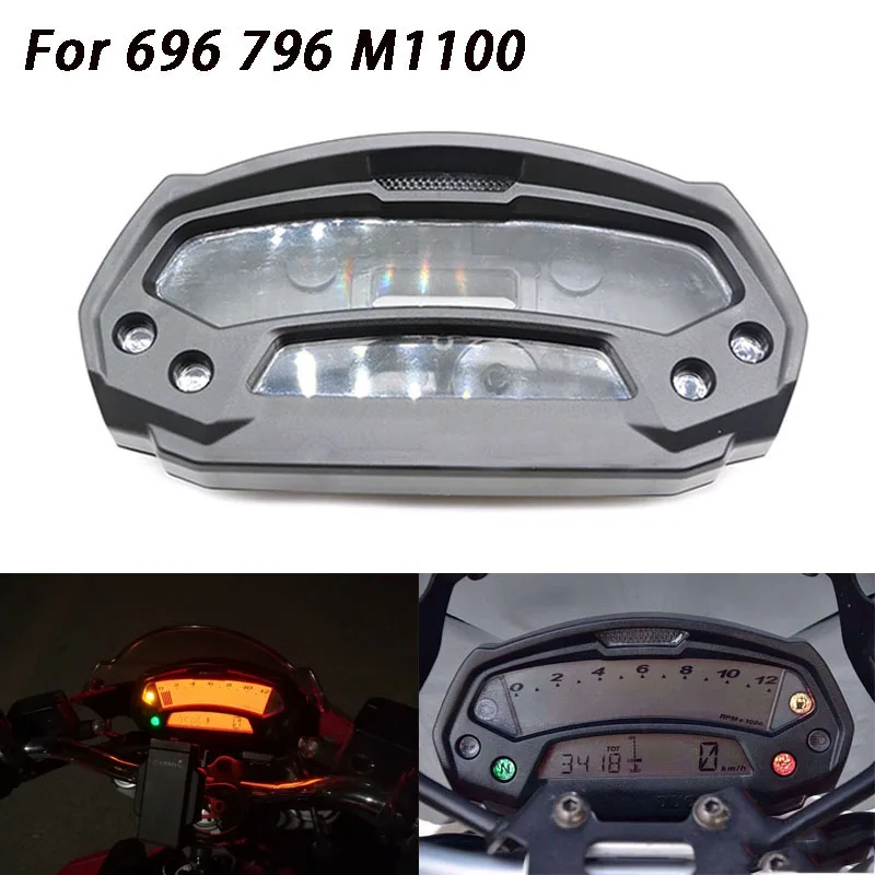 Motorcycle Odometer Cover For Ducati 696 796 M1100 Speedometer Housing Instrument Case Protective Cover
Motorcycle Odometer Cover For Ducati 696 796 M1100 Speedometer Housing Instrument Case Protective Cover