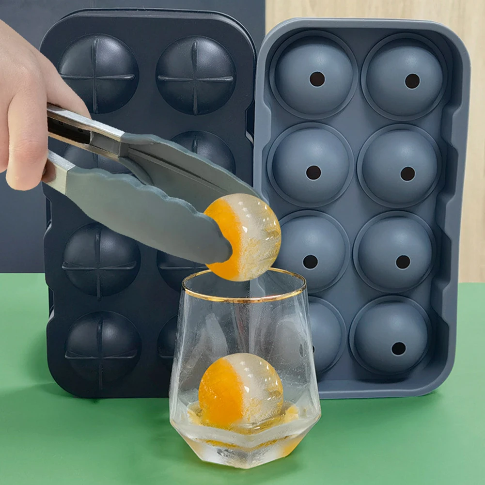 1Pcs 8 Cavity Ice Ball Tray Silicone Ice Cube Ball Frozen Ice Sphere Mold Round Cube Tray Form Silicone Mold Pop Mold
1Pcs 8 Cavity Ice Ball Tray Silicone Ice Cube Ball Frozen Ice Sphere Mold Round Cube Tray Form Silicone Mold Pop Mold