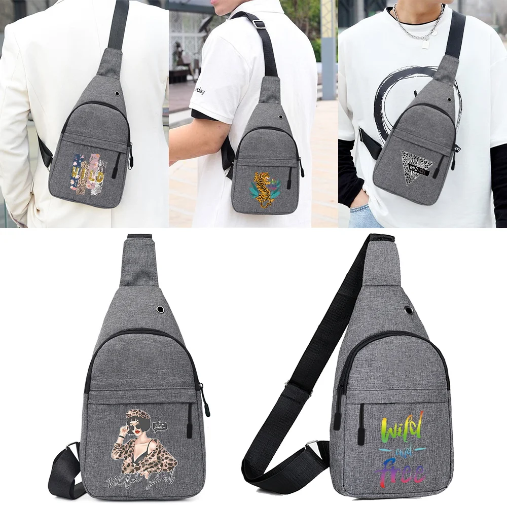 2022 New Wild Series Printed Chest Bag Male Shoulder Bag Women Travel Crossbody Bag Men School Short Trip Messengers Bag Handbag
2022 New Wild Series Printed Chest Bag Male Shoulder Bag Women Travel Crossbody Bag Men School Short Trip Messengers Bag Handbag