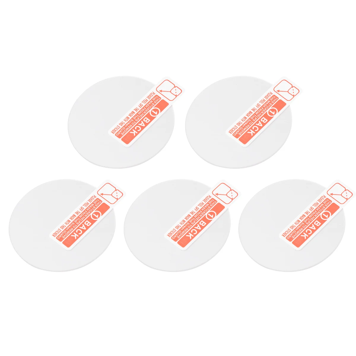 6PCS Watch Tempered Reloj Inteligente Protector Watch Screen Protective Film Compatible for Garmin Fenix6 (Transparent)
6PCS Watch Tempered Reloj Inteligente Protector Watch Screen Protective Film Compatible for Garmin Fenix6 (Transparent)