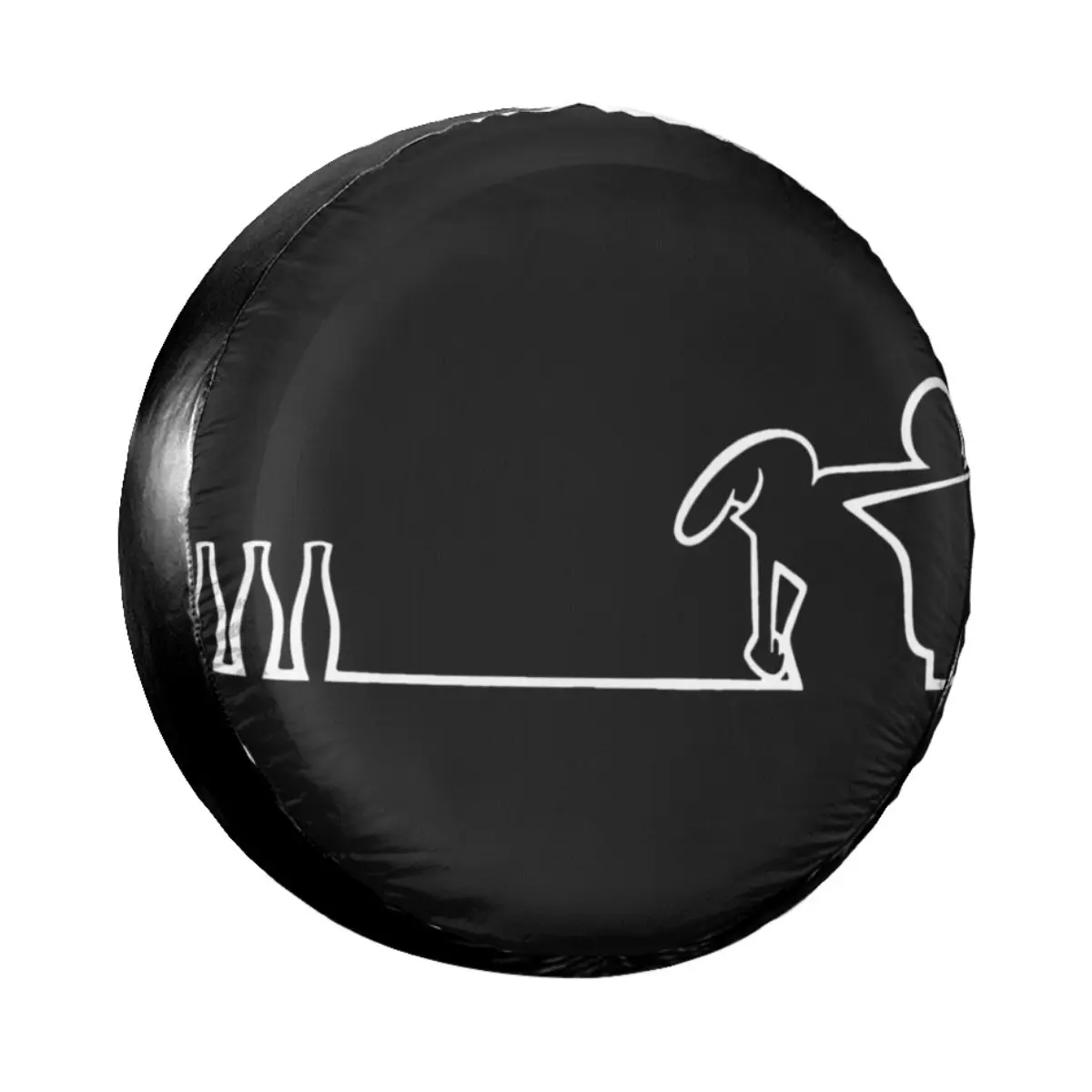 Funny La Linea Bowling Ball Spare Wheel Tire Cover Case Bag Pouch for Mitsubishi Pajero Animation Comedy Vehicle Accessories
Funny La Linea Bowling Ball Spare Wheel Tire Cover Case Bag Pouch for Mitsubishi Pajero Animation Comedy Vehicle Accessories