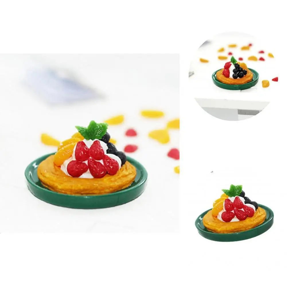 Premium Resin Deformation-free Mini Dollhouse Fruit Tarts Shooting Props Mini Fruit Tart Miniature Cream Dessert
Premium Resin Deformation-free Mini Dollhouse Fruit Tarts Shooting Props Mini Fruit Tart Miniature Cream Dessert