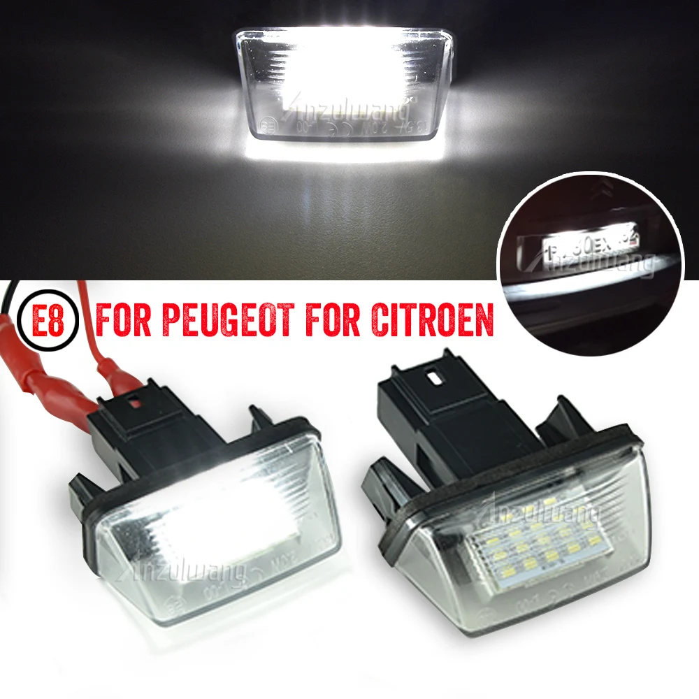 2pc New 12V Car 18 LED License Plate Light Number Plate Lamp For Citroen C3/C4/C5/C6 For Peugeot 206/207/307/308
2pc New 12V Car 18 LED License Plate Light Number Plate Lamp For Citroen C3/C4/C5/C6 For Peugeot 206/207/307/308