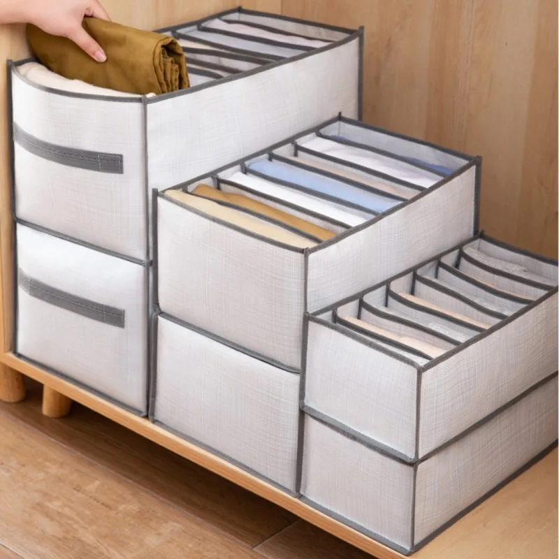 7 /9Grids Multifunctional Jeans Storage Boxes Underwear Socks Sundries Case Household Clothes Closet Wardrobe Drawer Organizer
7 /9Grids Multifunctional Jeans Storage Boxes Underwear Socks Sundries Case Household Clothes Closet Wardrobe Drawer Organizer