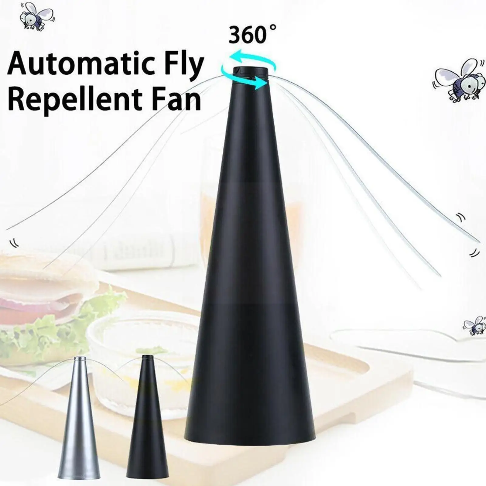 

Usb-вентилятор для наружной кухни, защита для еды, Разрушитель мух, защищает от насекомых, прибор для отпугивания вредителей, N4u9