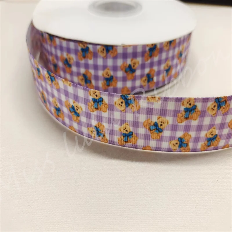 1"25mm Animals Series Bear Printed Grosgrain Ribbon DIY Hair Band 10yards/roll MD220212-38-44946
1"25mm Animals Series Bear Printed Grosgrain Ribbon DIY Hair Band 10yards/roll MD220212-38-44946