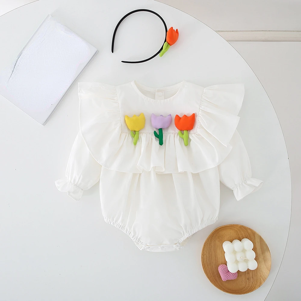 2022 Baby Autumn New Clothing Toddler Baby Girl Floral Ruffle Romper Dress Bodysuit Outfit Sister Matching Clothes
2022 Baby Autumn New Clothing Toddler Baby Girl Floral Ruffle Romper Dress Bodysuit Outfit Sister Matching Clothes