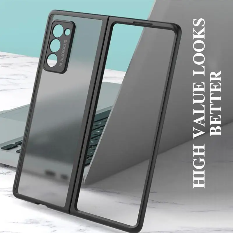 Новинка 2021, Ультратонкий чехол для Samsung Galaxy Z Fold 2, Роскошные тонкие жесткие чехлы из поликарбоната для Galaxy Fold 2, передняя крышка
Новинка 2021, Ультратонкий чехол для Samsung Galaxy Z Fold 2, Роскошные тонкие жесткие чехлы из поликарбоната для Galaxy Fold 2, передняя крышка