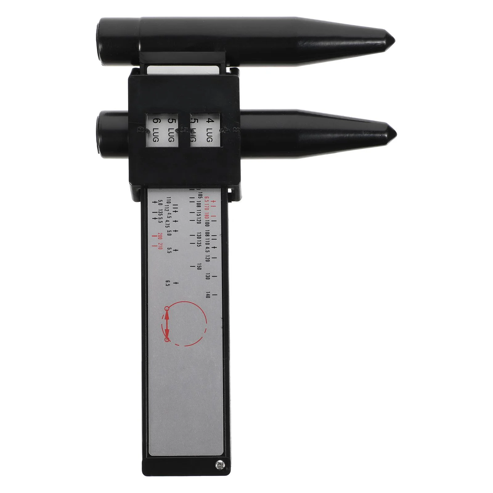 Modified Hole Distance Ruler Tire Tool Lugs Hub Pitch Measurement Device Refit Equipment Abs
Modified Hole Distance Ruler Tire Tool Lugs Hub Pitch Measurement Device Refit Equipment Abs
