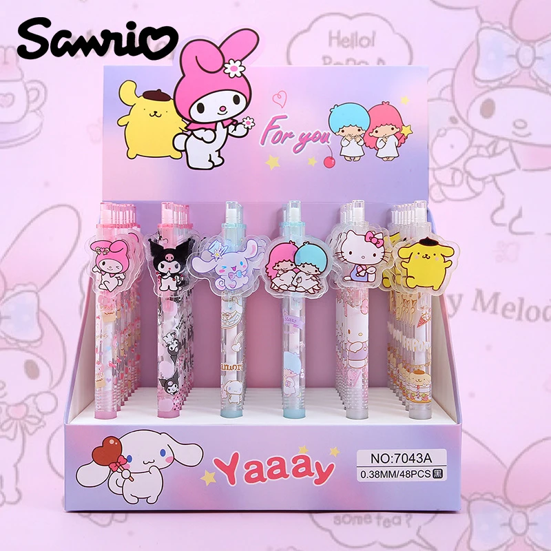 Sanrio серия Милая ручка для подписей ручка для канцелярских принадлежностей в упаковке Студенческая ученическая Канцелярия оптовая продажа ...
Sanrio серия Милая ручка для подписей ручка для канцелярских принадлежностей в упаковке Студенческая ученическая Канцелярия оптовая продажа ...