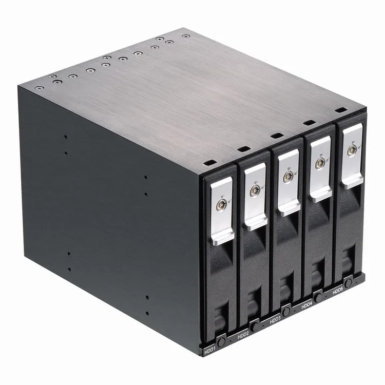 Optical drive bay 5 x 3.5in Aluminum SATA SAS Hot Swap Internal Backplane Hdd Enclosure hdd mobile rack
Optical drive bay 5 x 3.5in Aluminum SATA SAS Hot Swap Internal Backplane Hdd Enclosure hdd mobile rack