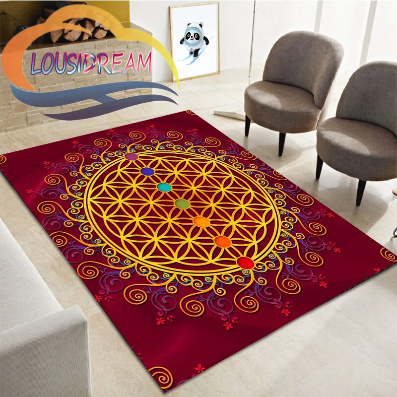 Geometric symbol: flower of life,Modern Carpet Bedroom Plush Carpet Non Slip Carpet Bed Area or Living Room Carpet
Geometric symbol: flower of life,Modern Carpet Bedroom Plush Carpet Non Slip Carpet Bed Area or Living Room Carpet