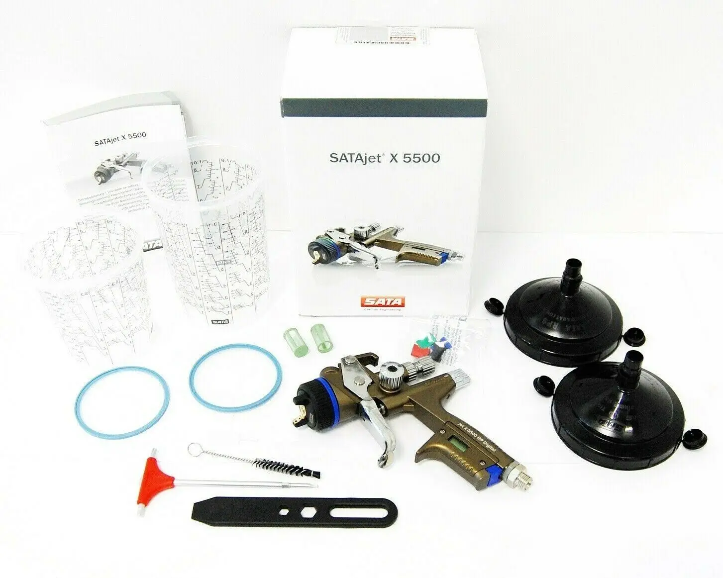 SUMMER SALES DISCOUNT ON Best Quality Sata jet X5500 RP Gun 1.3 I NOZ. W RPS Cups
SUMMER SALES DISCOUNT ON Best Quality Sata jet X5500 RP Gun 1.3 I NOZ. W RPS Cups
