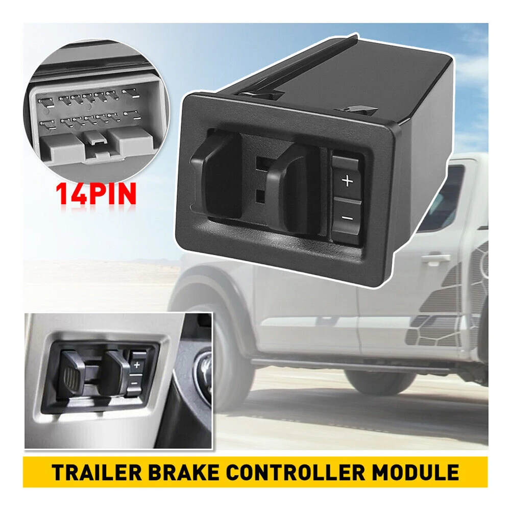 

In-Dash Trailer Brake Controller Module Switch JL3Z2C006AA FL3Z-19H332-AB Compatible For F-150 Car Accessories