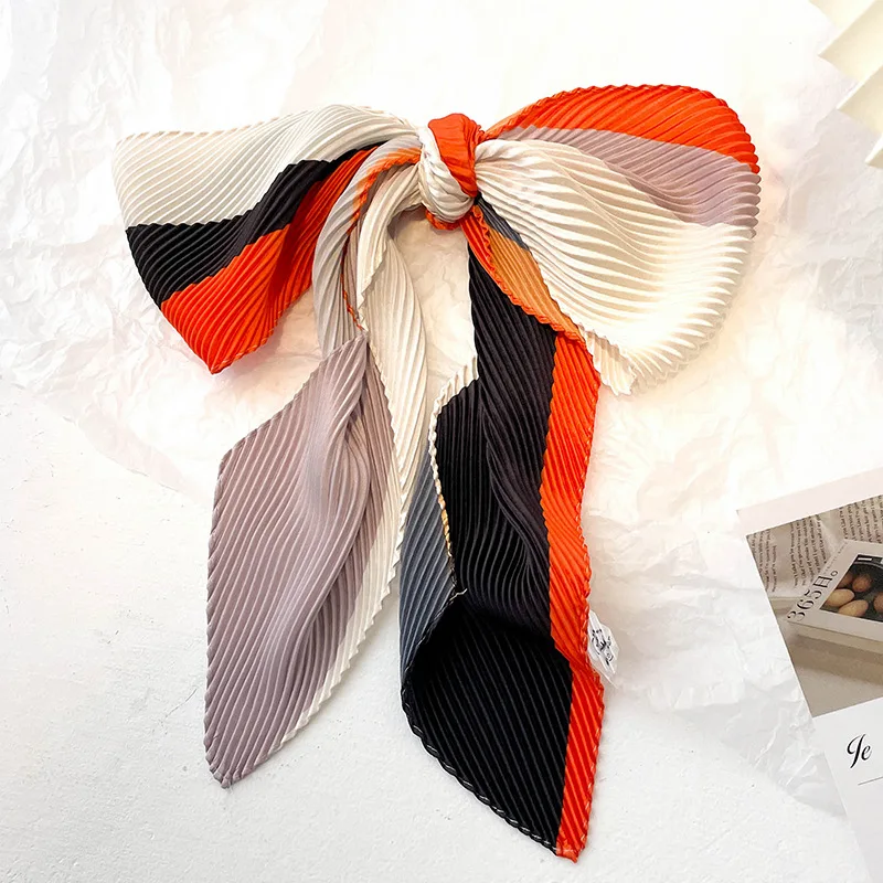 New Hair Scarf Women Silk Neck Tie Female Handle Bag Foulard Headband Bandana Echarpe 2022 Girls scarves Popular Accessories
New Hair Scarf Women Silk Neck Tie Female Handle Bag Foulard Headband Bandana Echarpe 2022 Girls scarves Popular Accessories