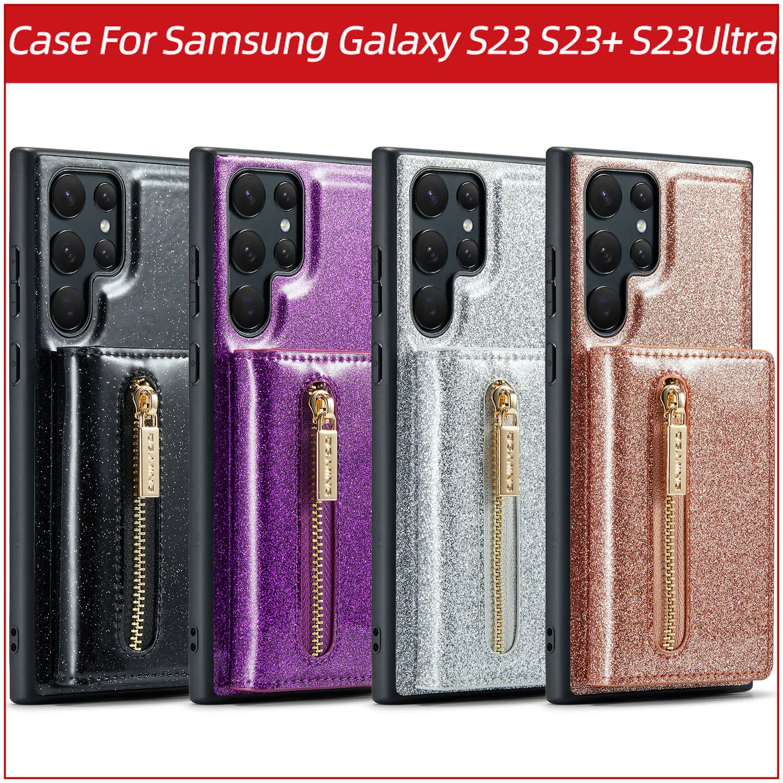 FOR Samsung Galaxy S23 Ultra case,S23 Case Pu Material Magnetic wallet case for S23Ultra
FOR Samsung Galaxy S23 Ultra case,S23 Case Pu Material Magnetic wallet case for S23Ultra