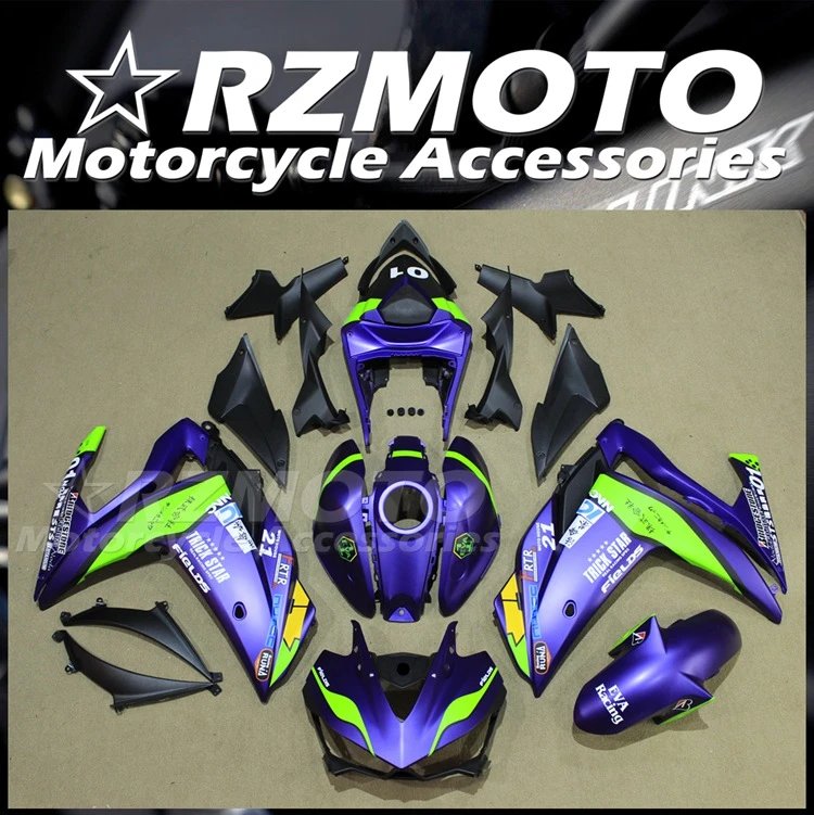4Gifts New ABS Motorcycle Fairings Kit Fit For YAMAHA YZF- R3 R25 2015 2016 2017 2018 15 16 17 18 Bodywork Set Purple Green
4Gifts New ABS Motorcycle Fairings Kit Fit For YAMAHA YZF- R3 R25 2015 2016 2017 2018 15 16 17 18 Bodywork Set Purple Green