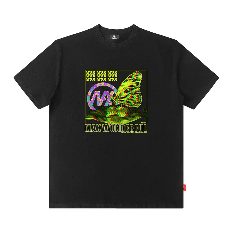 Creative Butterfly Short Sleeve Hip Hop Half Sleeve 2022 New Loose Men's Round Neck Black Cotton T-Shirt Ladies Novel T-shirt
Creative Butterfly Short Sleeve Hip Hop Half Sleeve 2022 New Loose Men's Round Neck Black Cotton T-Shirt Ladies Novel T-shirt