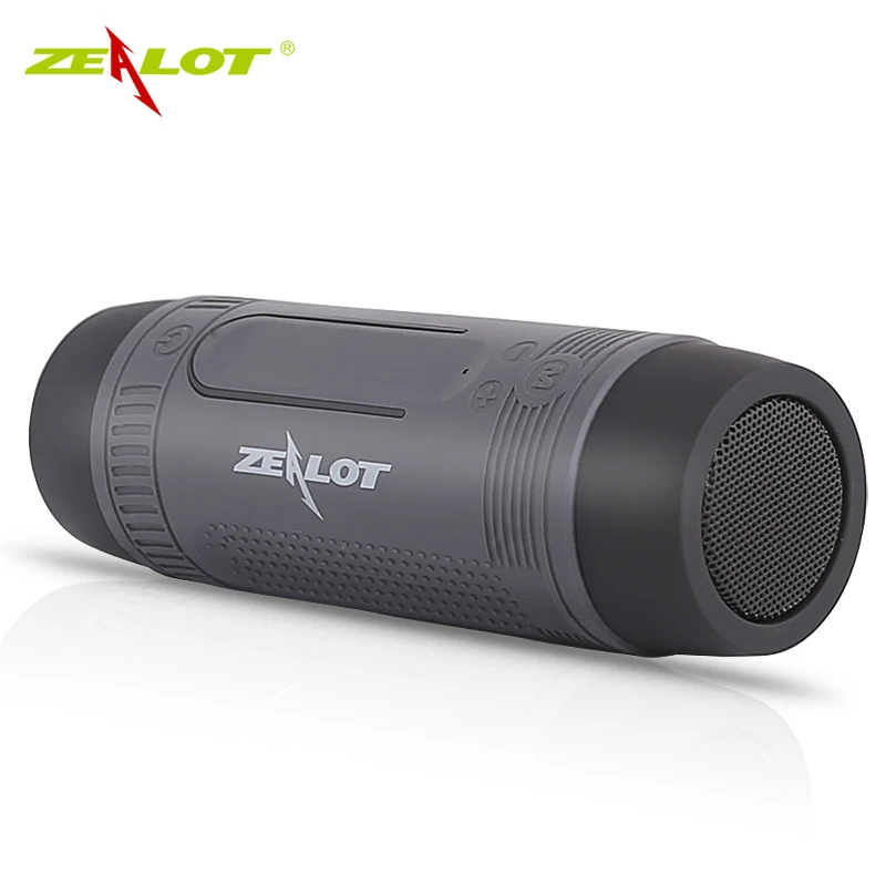 Bluetooth-Колонка Zealot S1 портативная с сабвуфером и светодиодной подсветкой | Динамики