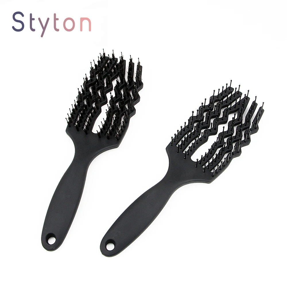 Styton Fashion Hair Brush Comb Scalp Massage Wet Curly Detangle Comb Detangling Hairbrush Girls Salon Hairdressing Styling Tools
Styton Fashion Hair Brush Comb Scalp Massage Wet Curly Detangle Comb Detangling Hairbrush Girls Salon Hairdressing Styling Tools