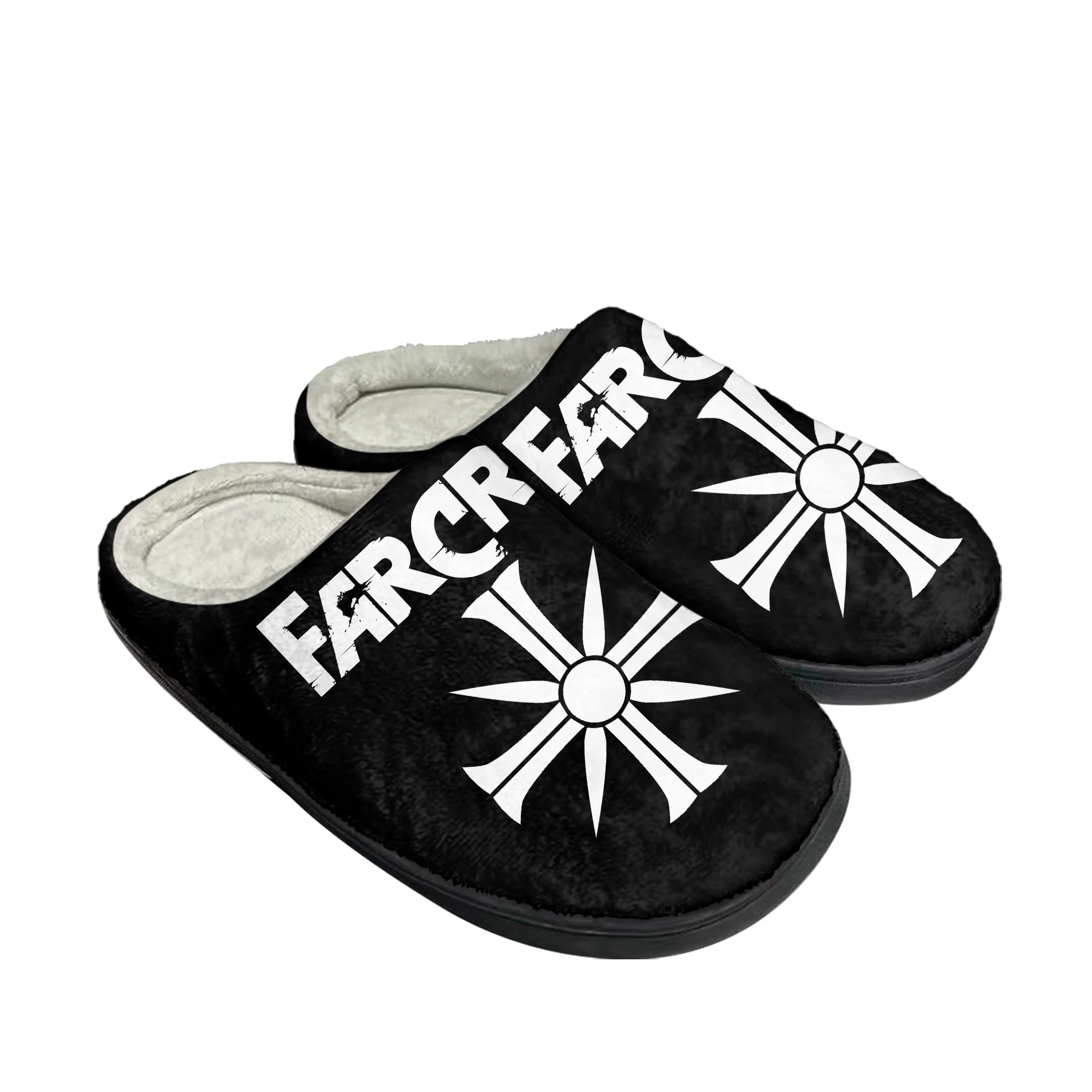 Far Cry Custom Home Cotton Slippers Cartoon Game Mens Womens Plush Bedroom Casual Fashion Keep Warm Shoes Tailor Made Slipper 
Far Cry Custom Home Cotton Slippers Cartoon Game Mens Womens Plush Bedroom Casual Fashion Keep Warm Shoes Tailor Made Slipper