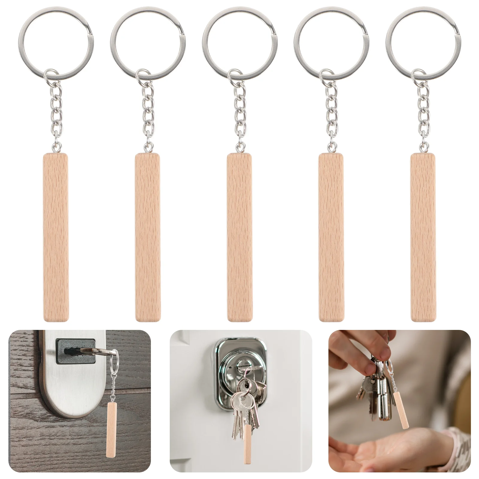 8 Pcs Beech Keychain Stick Bag Instrument Pendant The Gift Unique Novelty Chains Cartoon
8 Pcs Beech Keychain Stick Bag Instrument Pendant The Gift Unique Novelty Chains Cartoon