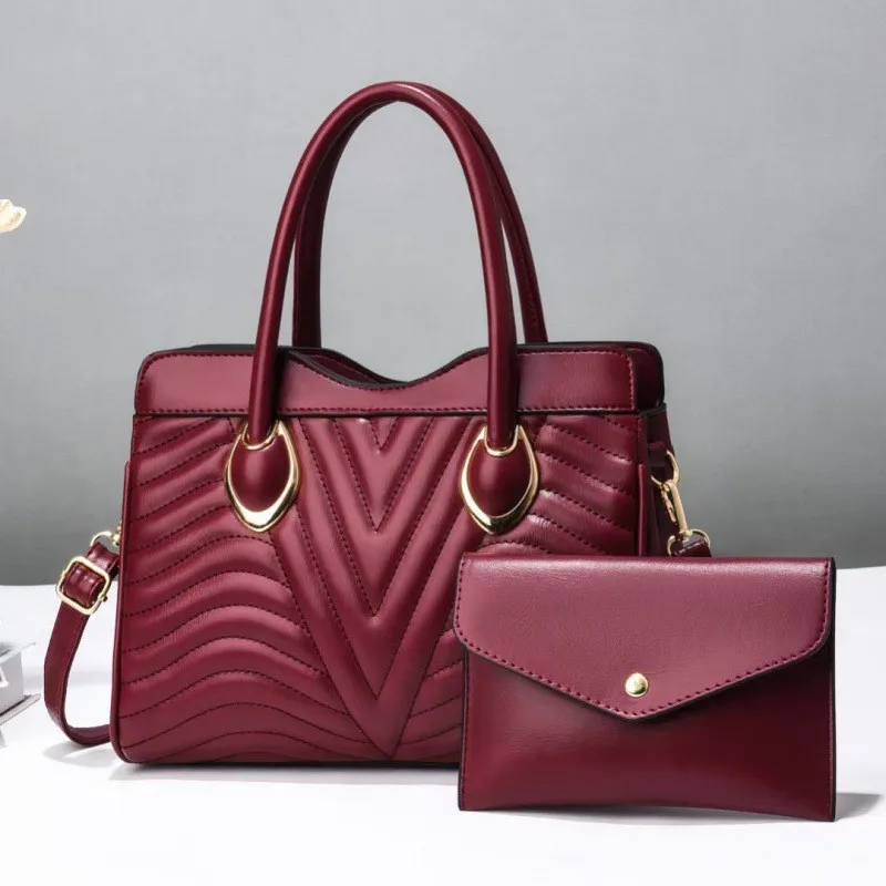 

2022 new high qulity bags classic womens handbags ladies composite tote PU leather clutch shoulder bag female purse Composite