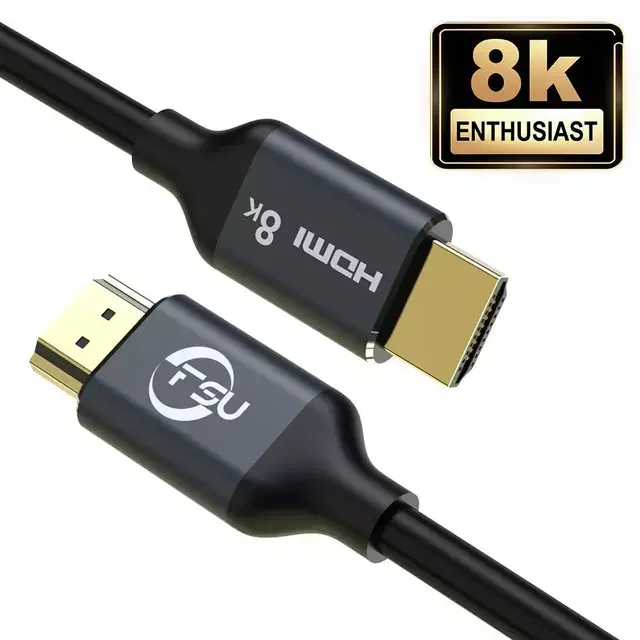 Cable HDMI 2.1 Wire 8K 60Hz 4K 120Hz 48Gbps Video Cables HDMI To HDMI Cable HDMI Splitter for Xiaomi Xbox Serries X PS5 PS4
Cable HDMI 2.1 Wire 8K 60Hz 4K 120Hz 48Gbps Video Cables HDMI To HDMI Cable HDMI Splitter for Xiaomi Xbox Serries X PS5 PS4