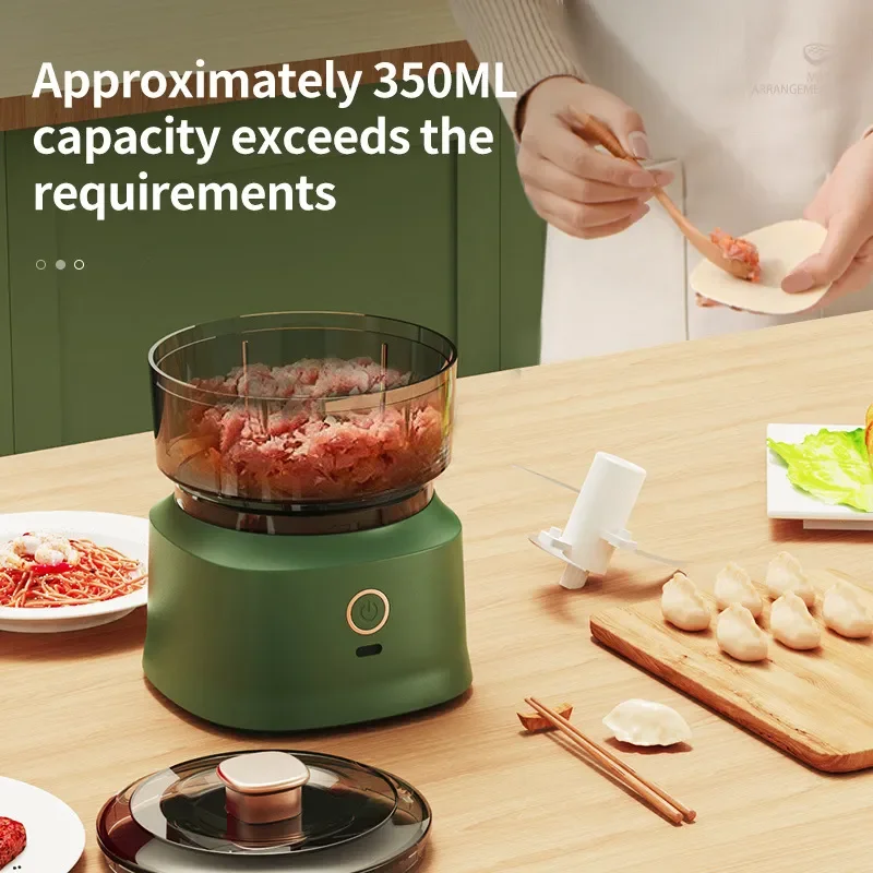 Multifunction Electric Garlic Beater 350ml Rechargeable Blender Comes One-button Start Removable Easy To Clean Sharp Blade
Multifunction Electric Garlic Beater 350ml Rechargeable Blender Comes One-button Start Removable Easy To Clean Sharp Blade
